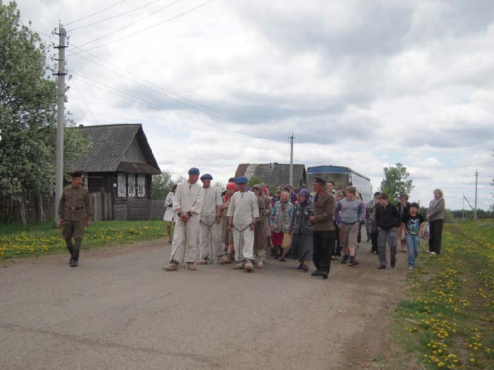 Фрагмент театрализации «Путь кандальный»